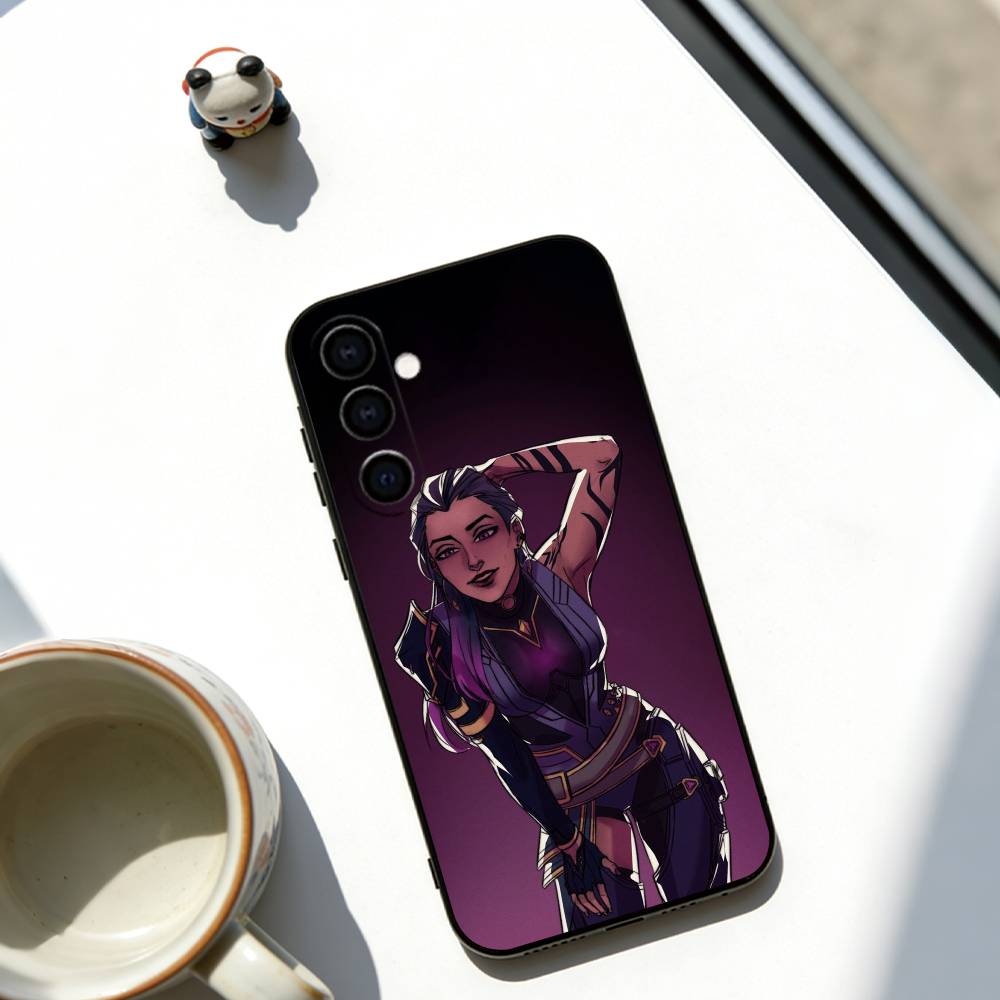

Reyna Valorant Phone Case Soft black For Samsung Galaxy A73,A72,A71,A70,A53,A52,A51 Samsung a50 30s 50s