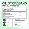 1-3x Oreganoöl Schwarzkümmelöl 6000mg Ernährungsgele & Kausnacks 180/300 Stück Ernährungsgele Kausnacks uciaki odywcze