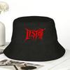 The Vampire Lestat Headbanger Logo Bucket Hat Personality Fisherman Hats Summer Fashion Fishing Caps Hawaii Graphic Sun Hat