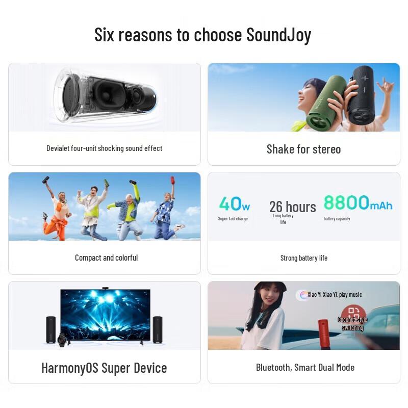 Huawei Sound Joy Portable Bluetooth Speaker