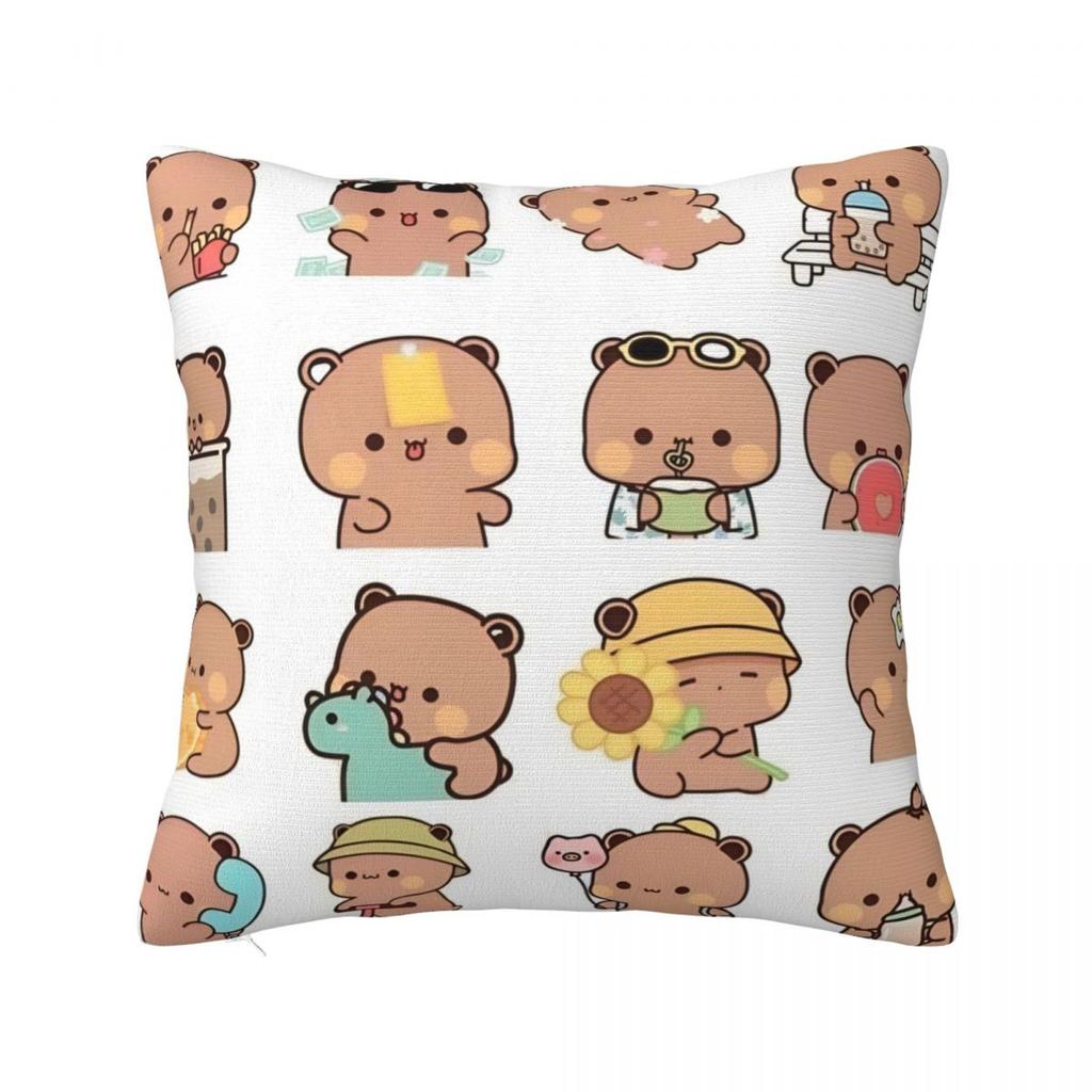 Bubu Dudu Cute Cartoon Bear Character Pillow Cover Kawaii Panda Pillow Case Cushion Cover Pillowcases For Party Home Decor