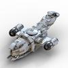 Galaxy Spacecraft Razors Building Blocks Bricks Spaceship Model Toy for Kids Xmas Easter Gift