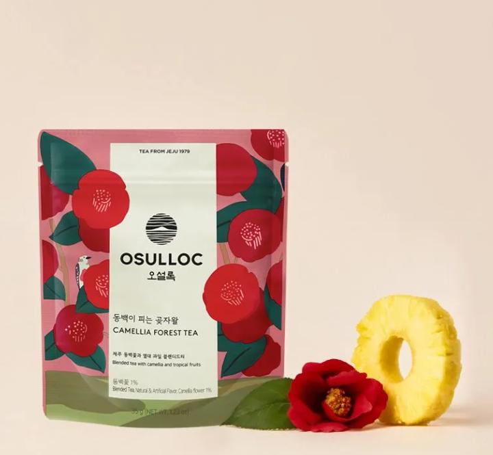 Osulloc Dongbaegi Pineun Gotjawal Tea – 35g, Premium Korean Loose Leaf Tea