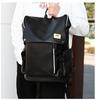 Men's Large Capacity Travel & Laptop Backpack - Trendy Fashion PU for Business & School