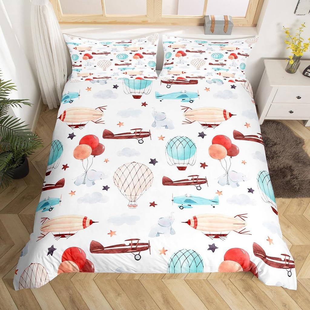 Color Elephant 3D Bedding Home Textiles Three-piece Set Bedding Duvet Cover