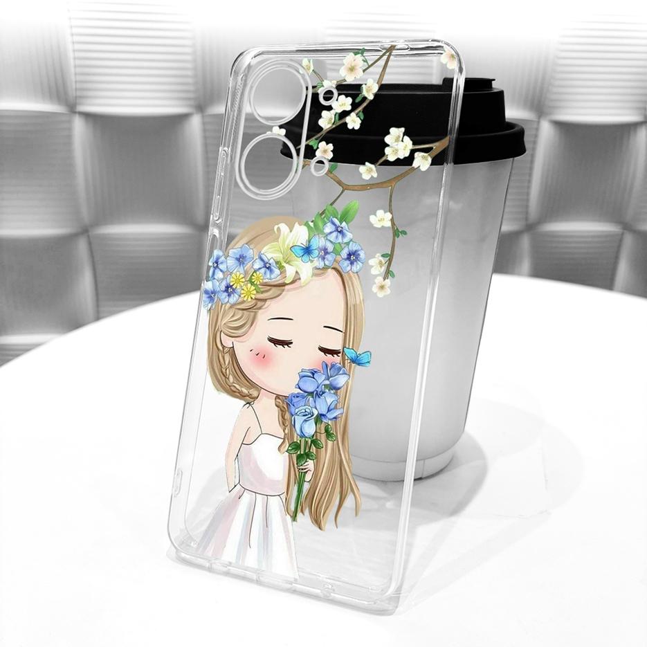 For Xiaomi Redmi Turbo 5 Max Case Cute Cat Flowers Painted Cover Soft Slim Phone Case For Xiaomi Redmi Turbo 5 Turbo5 Max Fundas