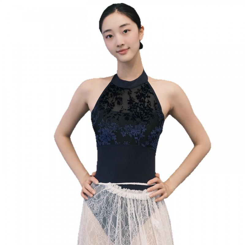 Womens Ballet Leotard Gymnastics Yoga Dance Bodysuit Stage Performance Costume