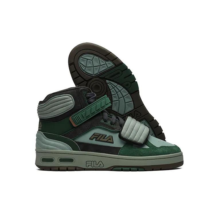 Fila Fusion Teratach White Mountaineering Shoes 'Green' (Unisex) Vintage Basketball Shoes T12M219111FIP