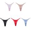 Mesh sexy thin strap thong women's adjustable size perspective hot fun large size high fork T pants women