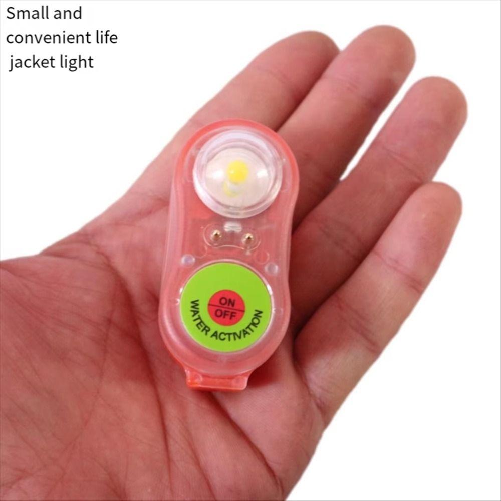 Emergency Life Vest Light Overboard Survival Seawater Self-Lighting Light  Children