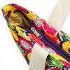 Large Women's Shopper Bag with a Fruit Motif