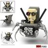 Moc Skibidi Toilet Action Figures Modello da costruzione Blocchi Camerman Titan Speakerman Surveillance Man TVMan Ragazzi Giocattoli per bambini Regali