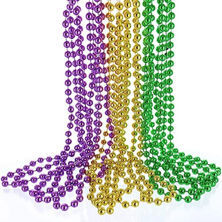 Mardi Gras Party Dress Up Set Sequins Fedora Cap Neckwear Braces Festival Supply