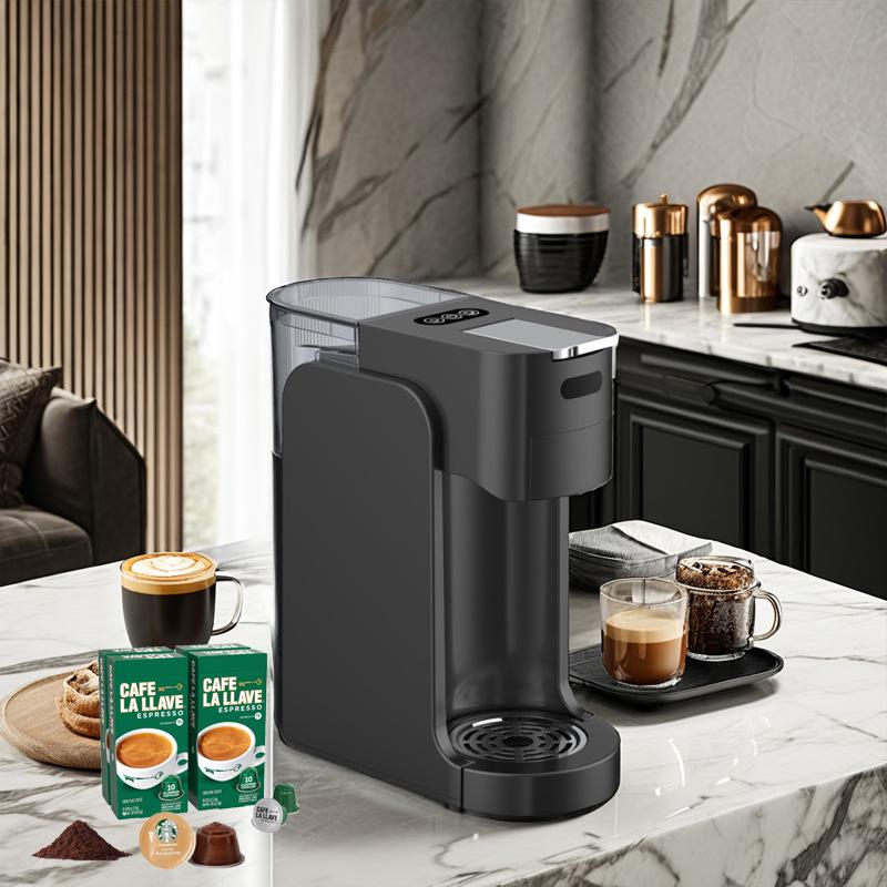 Multifunksjonell helautomatisk kapselkaffemaskin - Liten italiensk espressomaskin for hjemmebruk