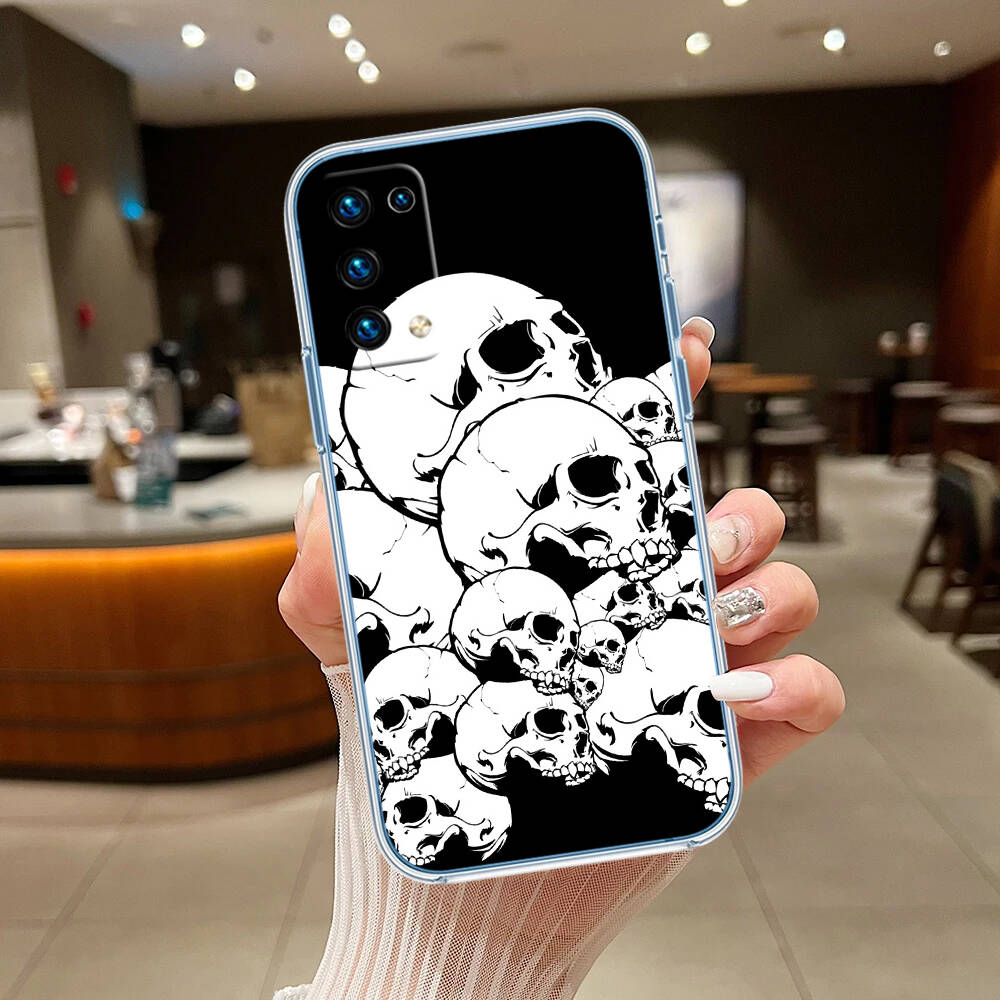 Skeleton Skull Phone Case for Motorola G14 G15 G24 G30 G31 G32 G34 G41 G42 G51 G52 G50 G60S G60 G62 G72 G71 G73 G84 G85 G200 E32