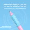 LANGUO ST Tip Retractable Gel Pen for Kids Ergonomic Grip Writing Friction Erasable Blue Black Ink Stationery School Supplies
