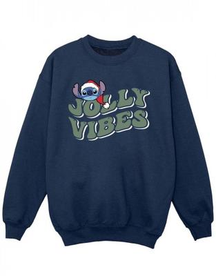Girls Lilo & Stitch Jolly Chilling Vibes Sweatshirt