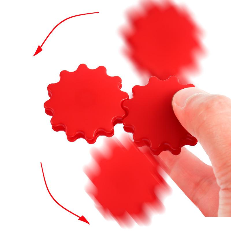 3Pcs Rotating Gear Fingertip Top Toys Creative Fidget Sensory Stress Relief Toys For Kids Children Party Favors
