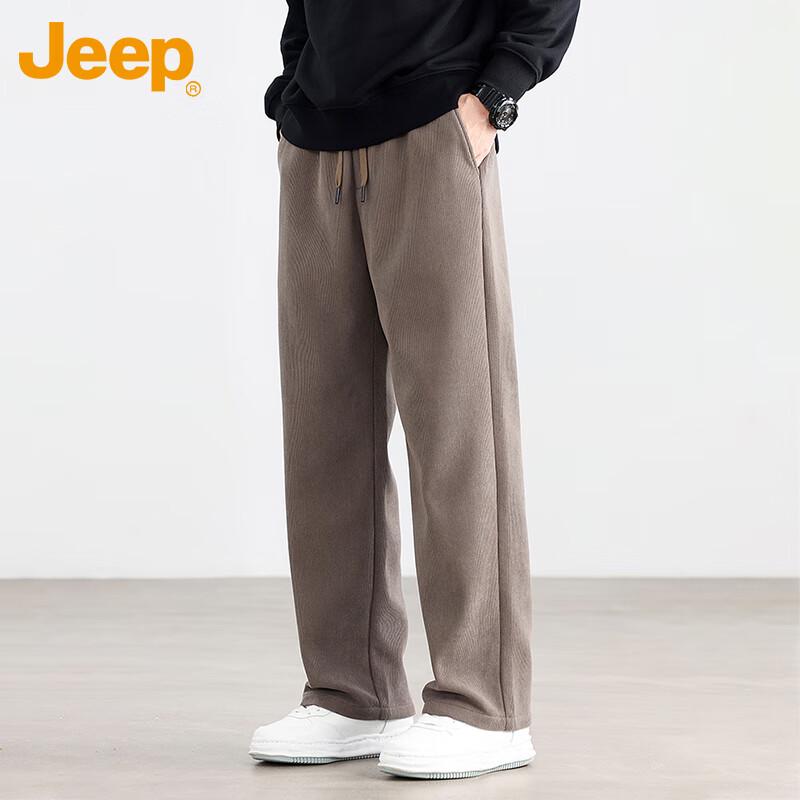 

JEEP Men s Fleece Lined Loose Straight Corduroy Pants 2XL