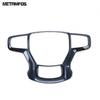 For Chevrolet Blazer      Carbon Fiber Steering Wheel Cover Molding Trim Sticker Accessories Car Styling