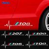 2X Car Body Sticker For Peugeot 2008 3008 208 308 106 107 108 206 207 208 306 307 508