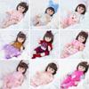 Vivid 42cm Newborn Reborn Baby Doll With Realistic Features And Soft Silicone Body