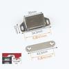 Stainless Steel Magnetic Cabinet Door Suction Clip - Strong Household Hardware Accessory