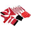 21PCS Car Vinyl Wrap Film Application Tint Foil Set Kit Auto Window Sticker Tools Vinyl Wrap Film Accessory