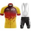 Men Women Cycling Jersey Set Short Sleeve Quick Dry Bike Racing Outfit Road Mountain Bicycle