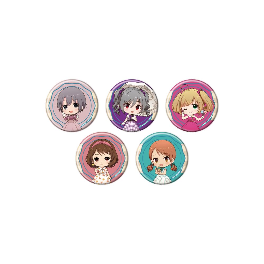 

Series x Seibuen Amusement Park Retro Fest 03 The Idolmaster Cinderella Girls Can Badge Complete Set of The Idolmaster (Box 5)