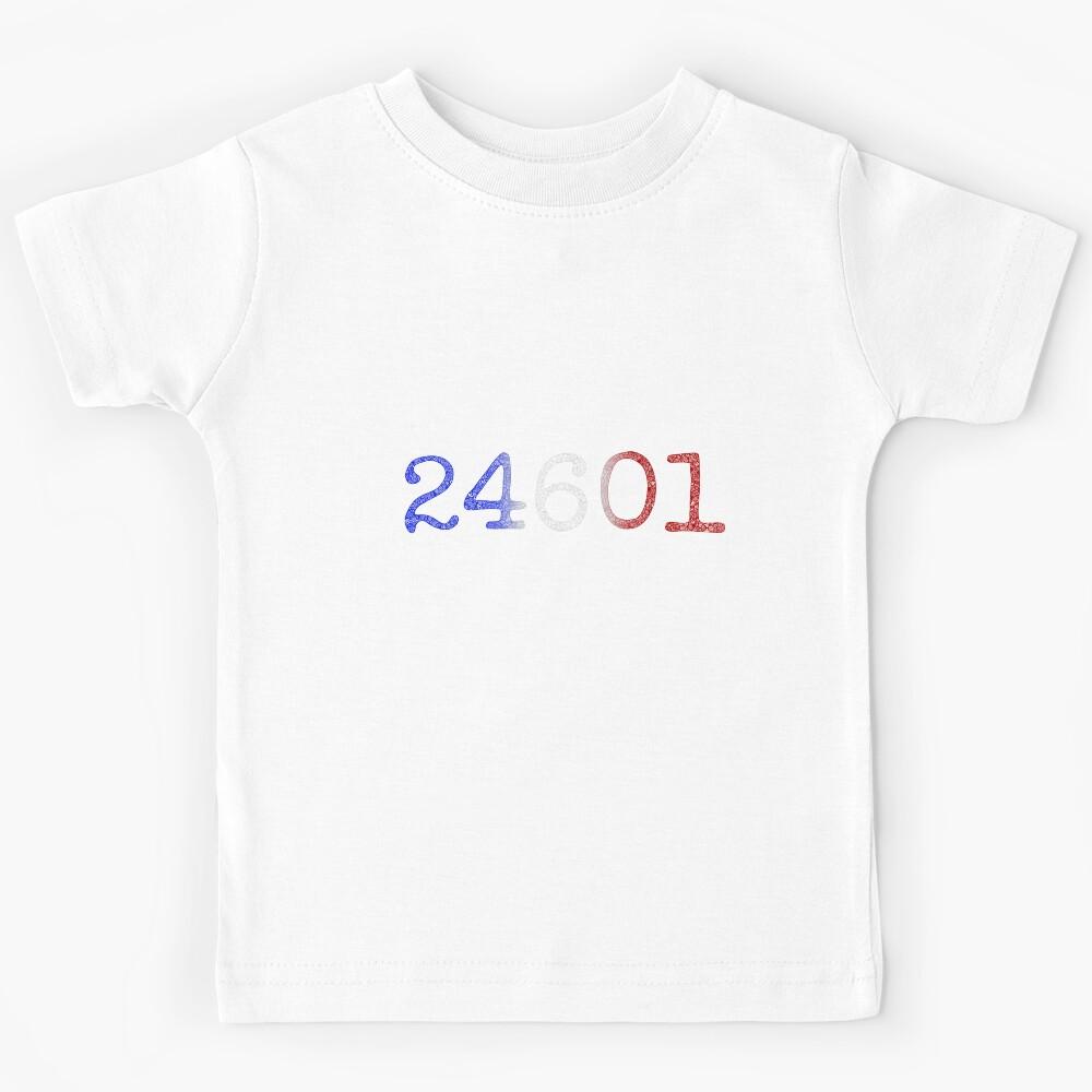 Color Zentangle 24601 (Les Misérables) Kids T-Shirt 170