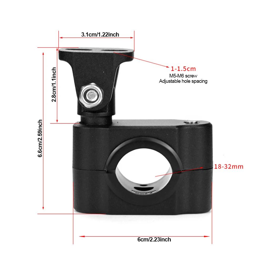 1/2pcs Universal Motorcycle LED Headlight Clamps Brackets Tube Clamp Mount Kit for Motorcycle Spotlights Fog Light Mount Support