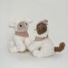 Fluffy Stuffed Dog Cat Lamb Doll Cat Lamb Curly Haired Dog Doll Farm Animals Plush Toy  Home Decor