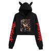Berserk Wind Legend Printed Cat Ear Women's Hoodie, Autumn/Winter