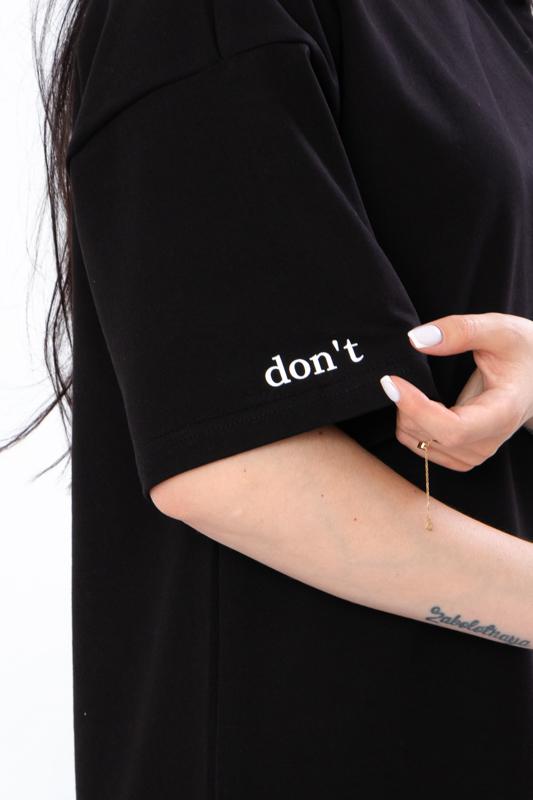 Women’s Everyday Maxi Dress – Comfortable Stretch Knit with Simple Sleeve & Front Prints, Summer, 3377-057-33 HC