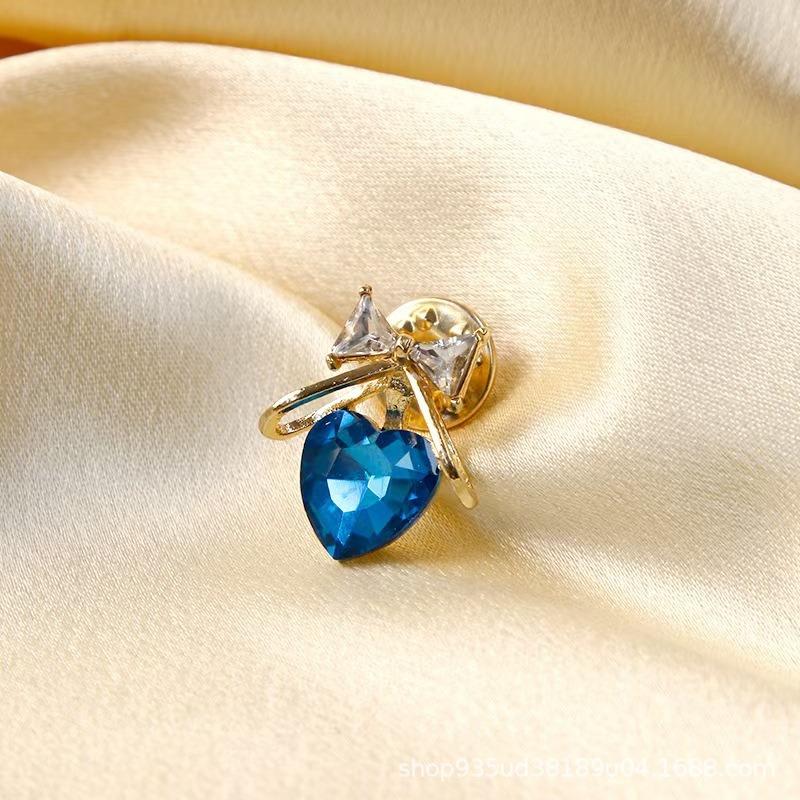 New Alloy Brooch High-end Niche Women's Peony High-end Pin Coat Suit High-end Versatile Brooch