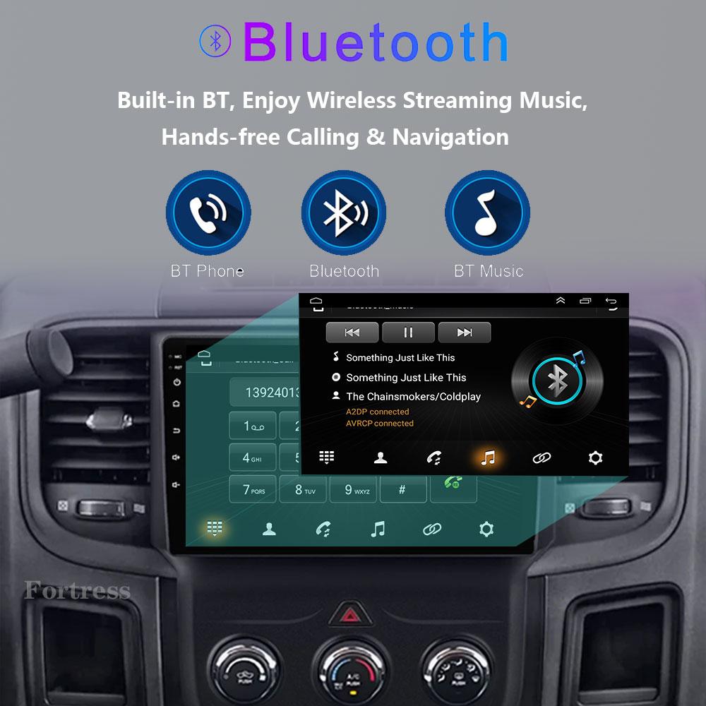 Car Radio 9 Inch Android 13 12+256G Touch Screen for DODGE RAM 1500 2013 2014 2015 2016 2017 2018 2019 WIFI Support SWC Carplay