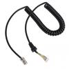 Coil Diameter 4.0 Mm Microphone Cable Flexible Length Up To 150 Cm