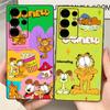 Classic Comic Strip G-Garfield Phone Case For Samsung S 24 Fe 25 Ultra Plus 20 Lite 21 30 22 23 24 22 Ultra 5G Fundas