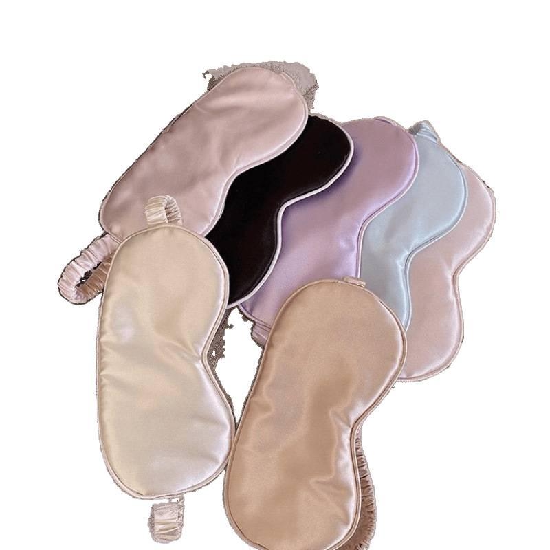 Doppelseitige Verdunkelungs-Augenmaske: Weiche, hautfreundliche Maulbeerseide für komfortablen Schlaf