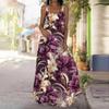Women's Slip Dress Maxi Long Dress Flower Pattern Print Dress Spring & Summer Leisure Vacation