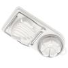 Multifunctional PP Base Egg Cutter 2 In 1 Stainless Steel Wire Pull Egg Cutter for Hanging High-quality Kitchen Accessory Tools
