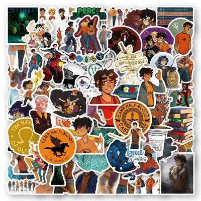 10/50PCS Cool Movie Percy Jackson Stickers Annabeth Chase Graffiti Stickers for DIY Luggage Laptop Skateboard Motorcycle Bicycle Stickers