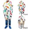 Kids Barbers Cape Hair Cutting Hairdressings Salon Stylings Cloth Apron Cover Gown for Children Boy Girls Toddlers Gift