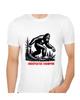 Bigfoot Undefeated Champion T-Shirt for Men Apparel Sasquatch Wilderness Area
