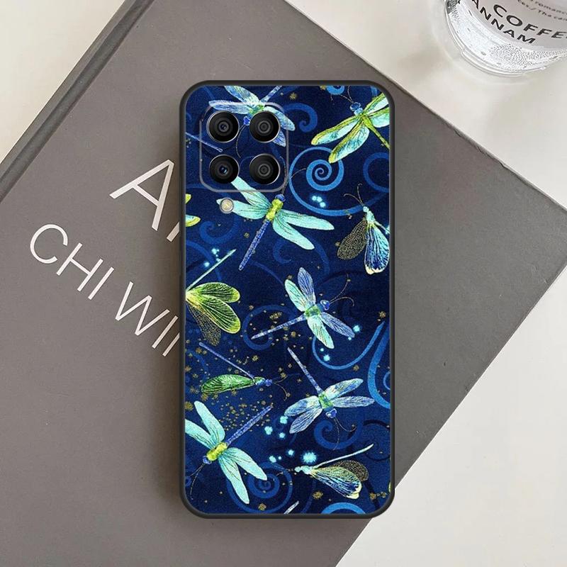 Dragonfly Animal Art Case For Samsung Galaxy M20 M32 M52 M56 M06 M16 M36 M54 M34 M14 M35 M55 M15 M11 M31 M13 M53