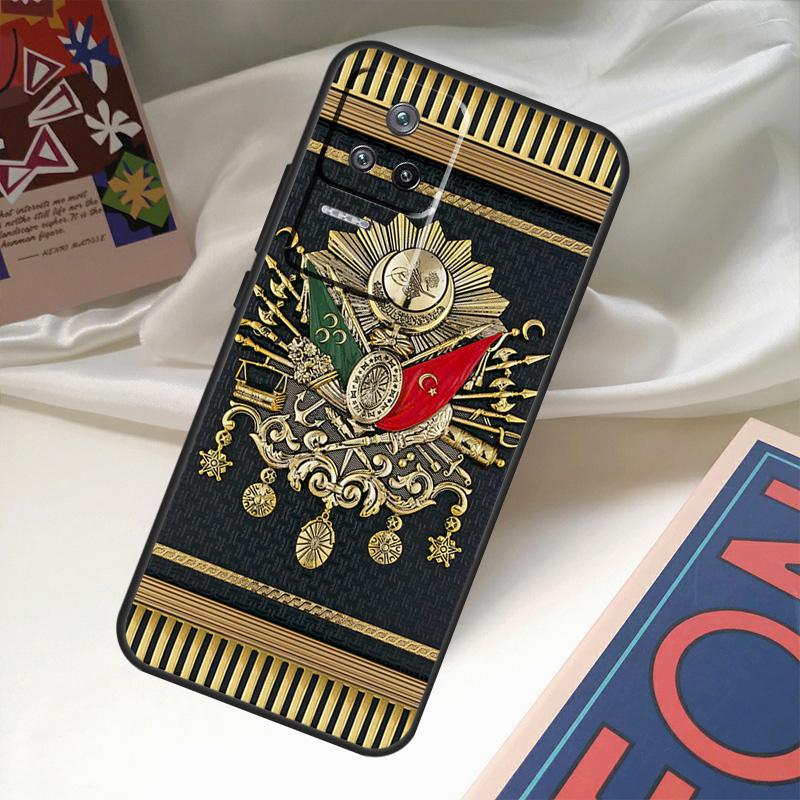 Ottoman Empire Coat Of Arms Case For POCO X6 Pro M6 X5 X3 M5s F3 F5 Xiaomi 14 Ultra 13 12 Lite 11T 12T 13T Pro Coque