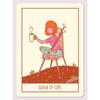 Squid Cake Tarot 9*6.5cm 78 Card Deck with Knights Riding Creatures, Quirky Faces and A Delicious Colour Palette