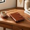 Leather Cover Pocket Planner Memo Pads Business Memos Retro Mini Notepad  Office
