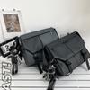 Nylon Crossbody Shoulder Bag Multi-pocket Large Capacity Bag Waterproof Messenger Bag  Cycling Use